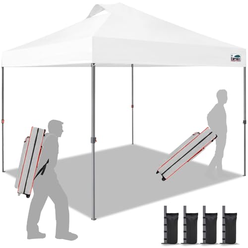 Eurmax 10x10 Pop Up Canopy (White)