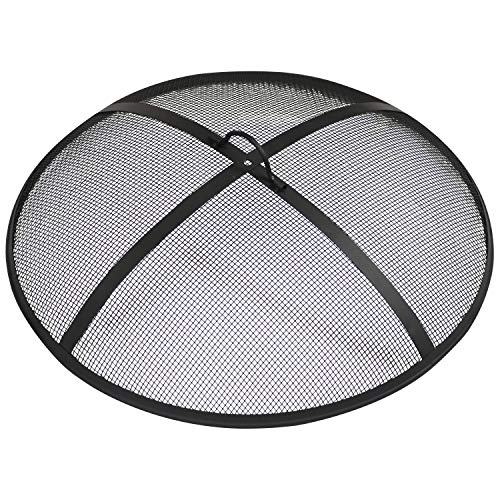 Sunnydaze Steel Mesh Fire Pit Screen (36")