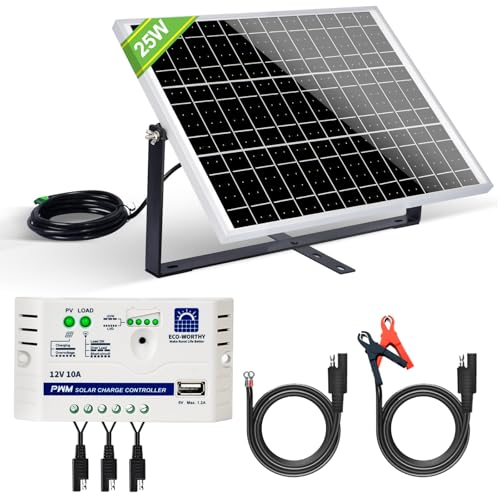 ECO-WORTHY 25W Solar Panel Kit