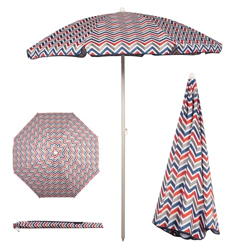 PICNIC TIME 5.5 Ft Beach Umbrella