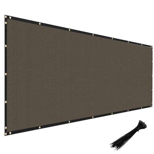 Windscreen4less 6'x50' Brown