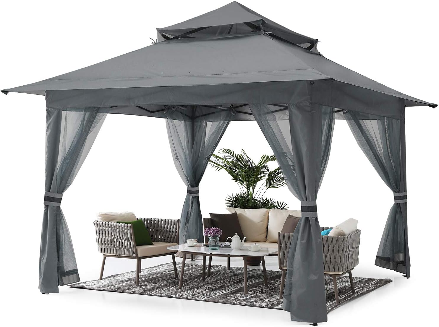 ABCCANOPY Pop Up Gazebo (Gray)