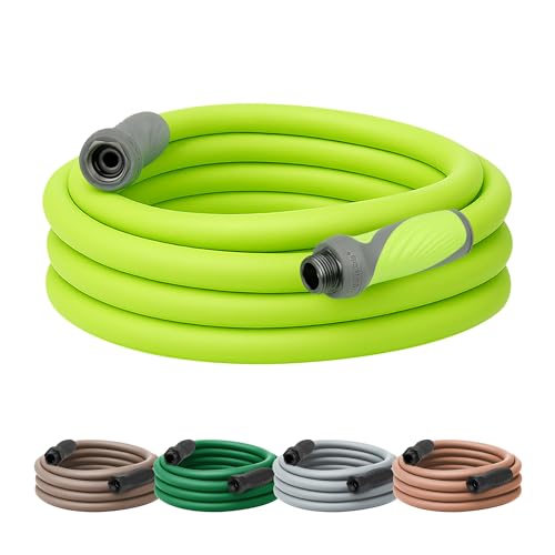 Flexzilla Garden Hose with SwivelGrip, 5/8 in. x 25 ft., Lightweight All-Weather Water Hose, Durable and Flexible, Leak-Free Connections