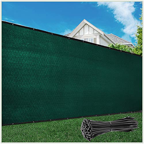 ColourTree Customized Size Fence Screen Privacy Screen Green 6' x 40'