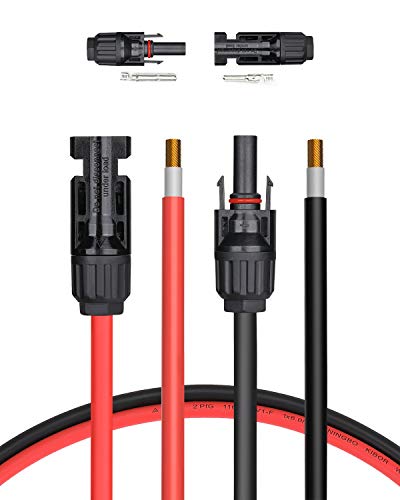 BougeRV 20 Feet 10AWG Solar Extension Cable