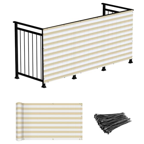 3'x50' Deck Balcony Privacy Screen