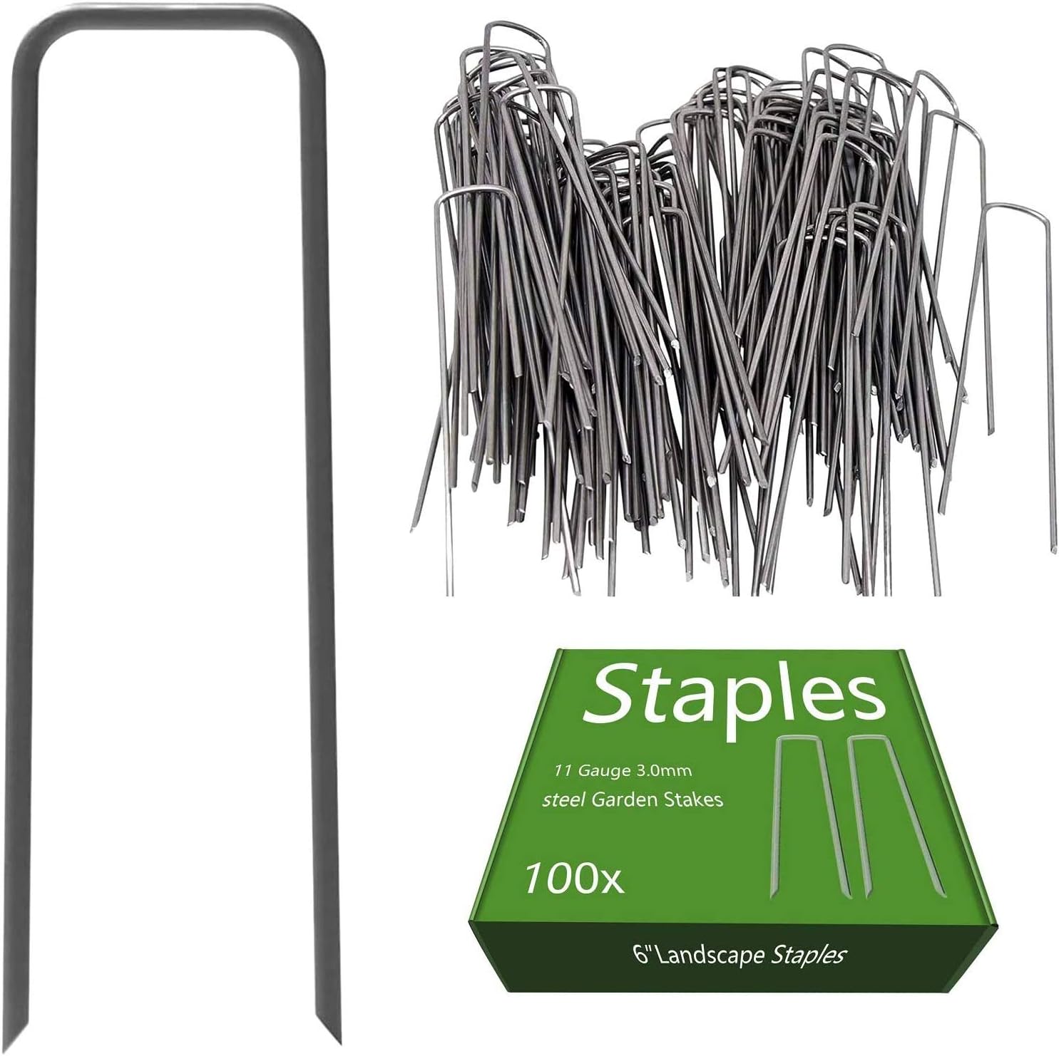 AAGUT 6 Inch Landscape Staples