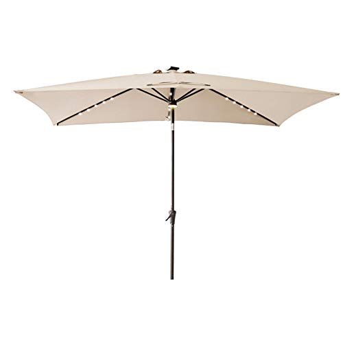 C-Hopetree Rectangular Solar Umbrella