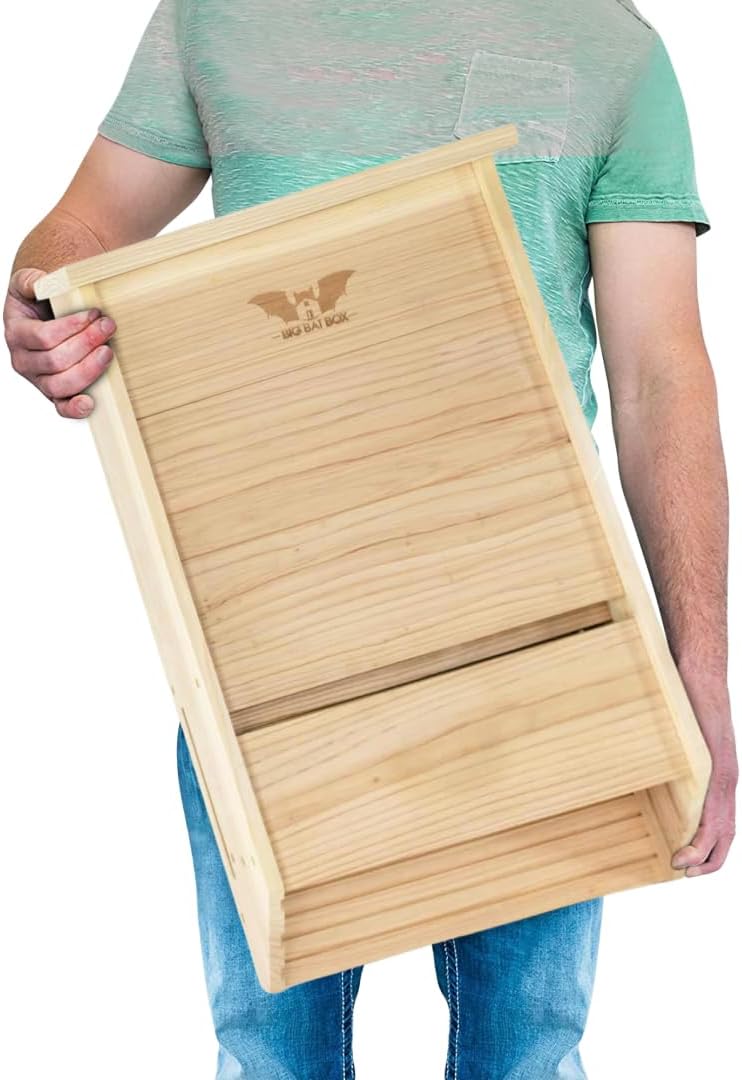 WildYard Bat Box - 3-Chamber Cedar