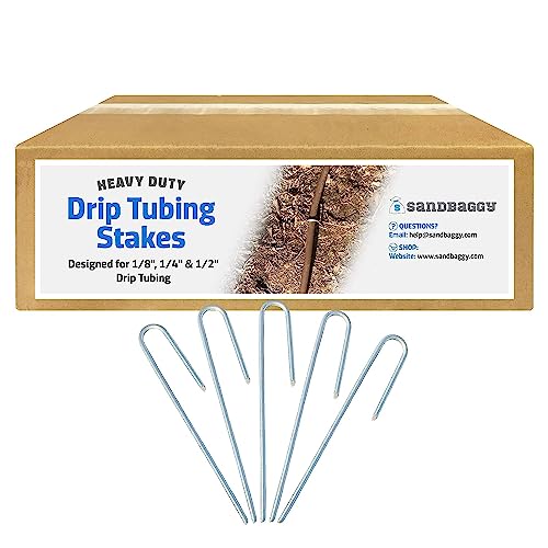 Sandbaggy 5" Drip Tubing Stakes (Pack of 1000)