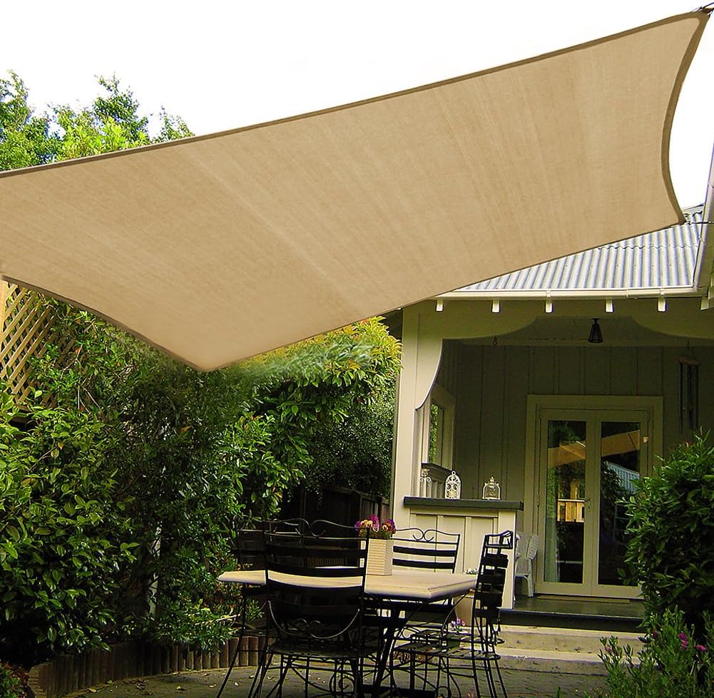 Shade&Beyond 10'x10' Sun Shade Sail
