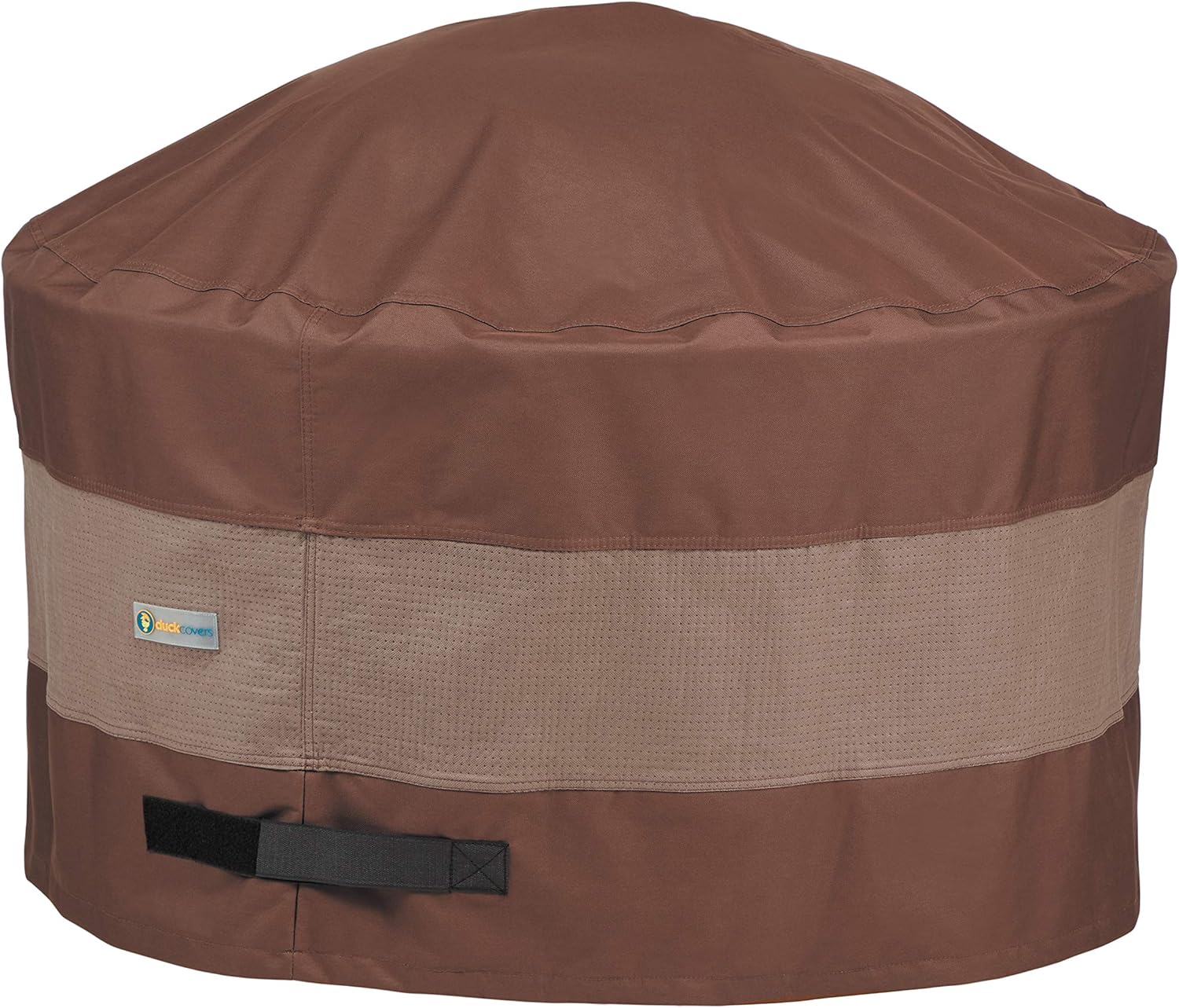 DUCKCOVERS Ultimate Waterproof 32 Inch Round Fire Pit Cover, Outdoor Firepit Cover