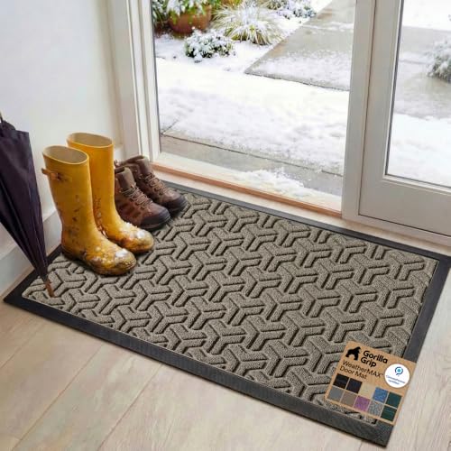 GORILLA GRIP WeatherMax 47x35 (Slate Geometric)