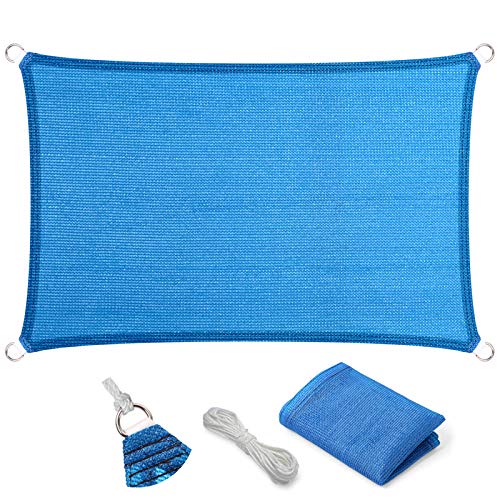 Eden's Decor 14' x 19' Blue Shade Sail