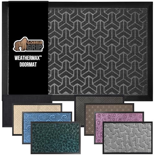 GORILLA GRIP WeatherMax 72x24 (Slate Geometric)