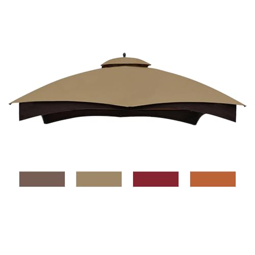 Eurmax Gazebo Replacement Top (Khaki)