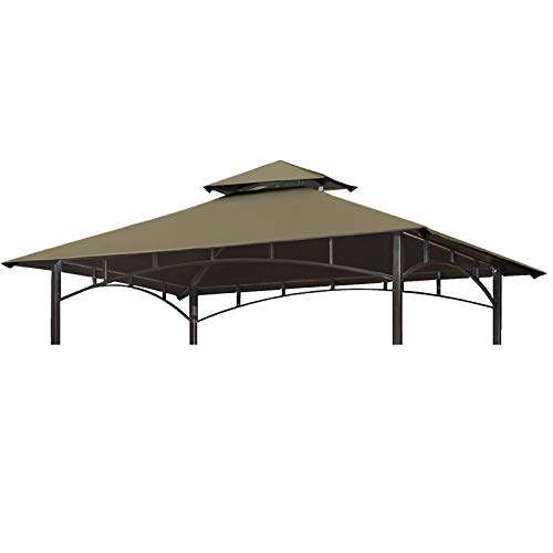Eurmax Grill Gazebo Canopy Replacement 5x8 (Cocoa)