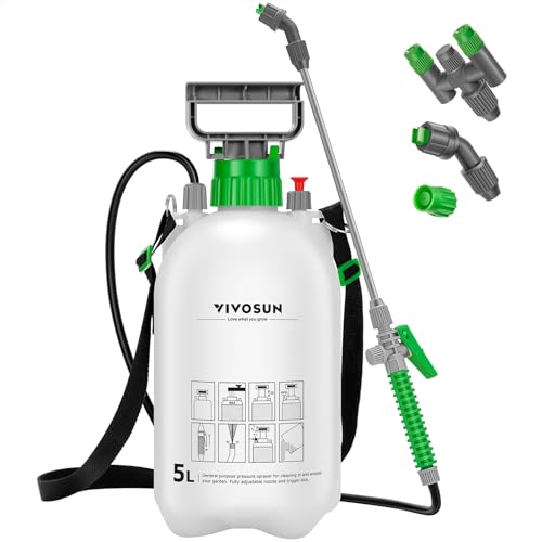 VIVOSUN 1.35 Gal/5L Pump Sprayer
