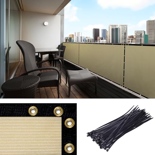 Amgo 3' x 101' Beige Screen
