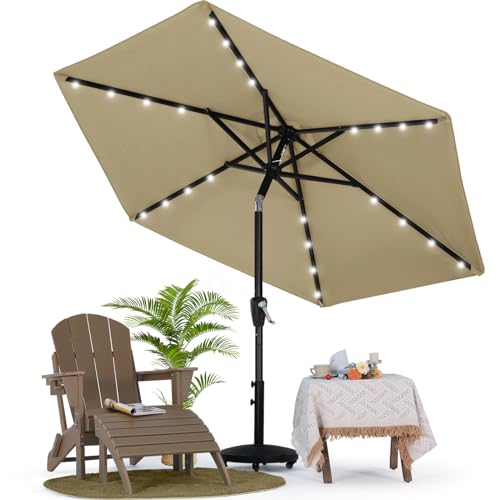 MASTERCANOPY 7.5ft Khaki LED