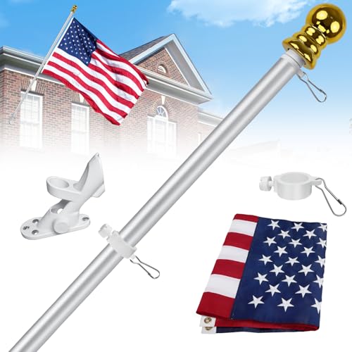 KEMNOLE American Flag Pole Kit