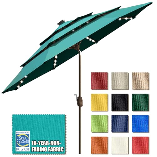 EliteShade 9ft Solar Umbrella
