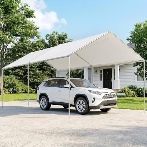 Outsunny Galvanized Carport Kit