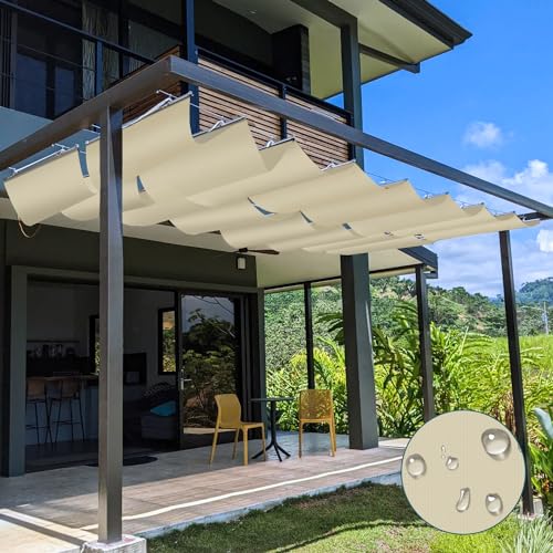 TANG Retractable Pergola Shade