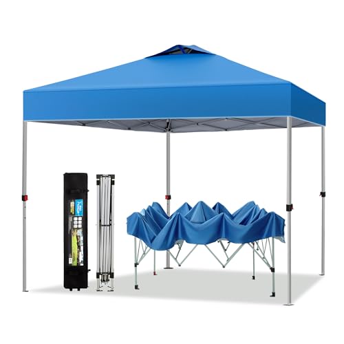 PHI VILLA Outdoor Pop up Canopy (Blue)