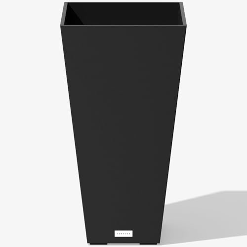 Veradek V-Resin Taper Planter (Black)