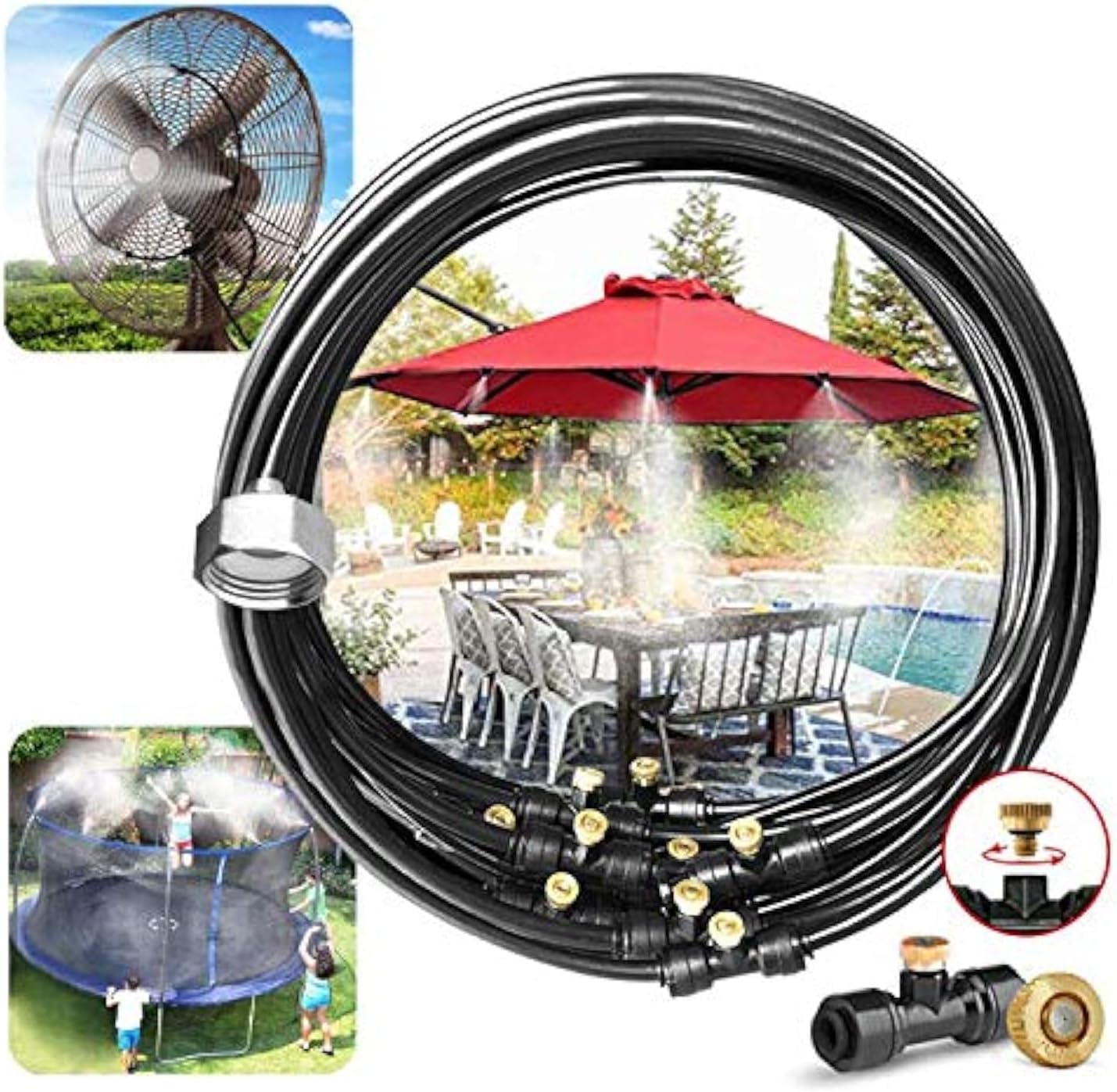 Misting Cooling System, 75FT (LANDGARDEN)
