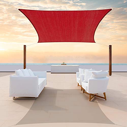ColourTree 14' x 20' Red Shade Sail