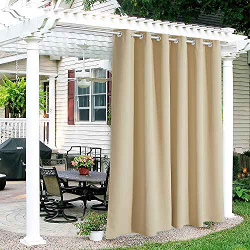 RYB HOME Patio Curtains 84x84