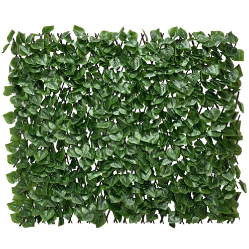 Garden Land Expandable Faux Ivy Screen