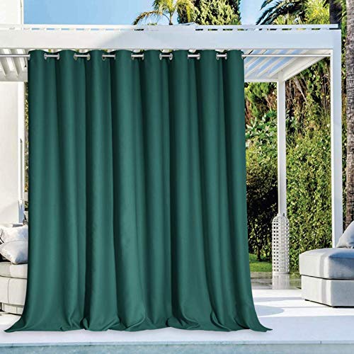 NICETOWN Exterior Waterproof Curtain Extra Wide, W120 x L95