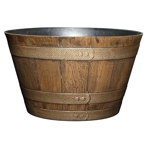 Classic Home and Garden Whiskey Barrel