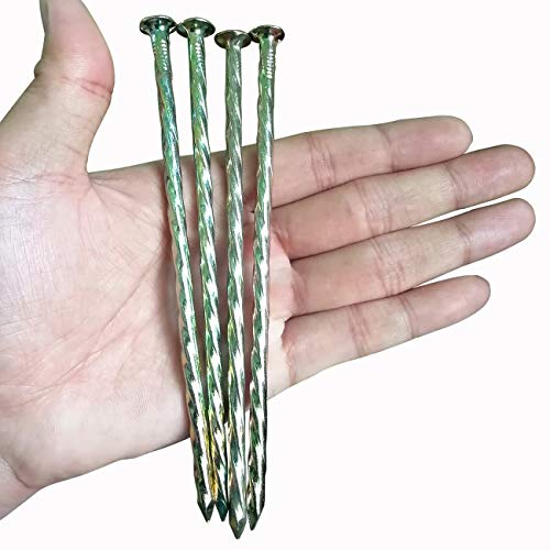 MAOMBO Metal Turf Stakes 200 Pcs 6-Inch