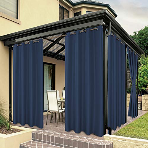 BONZER Outdoor Curtains (Navy)