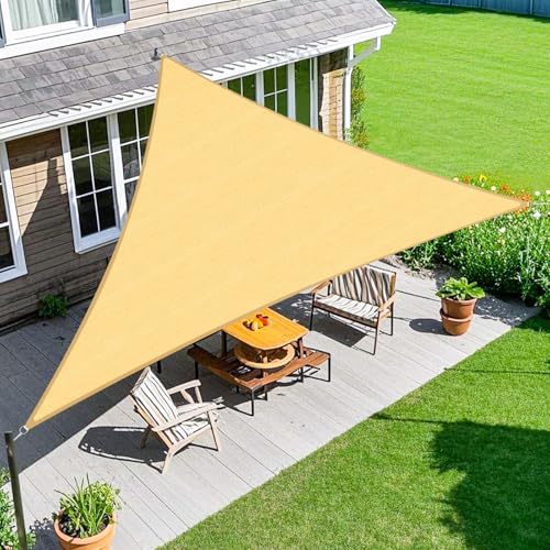Amagenix Sun Shade Sail 20'x20'x20' Sand