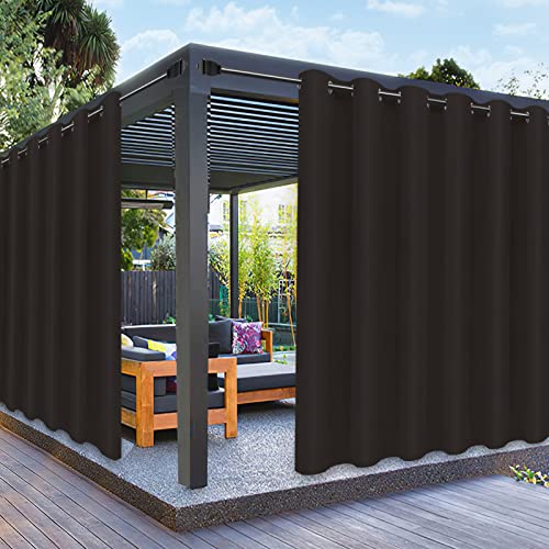 PureFit Outdoor Curtains (Chocolate)