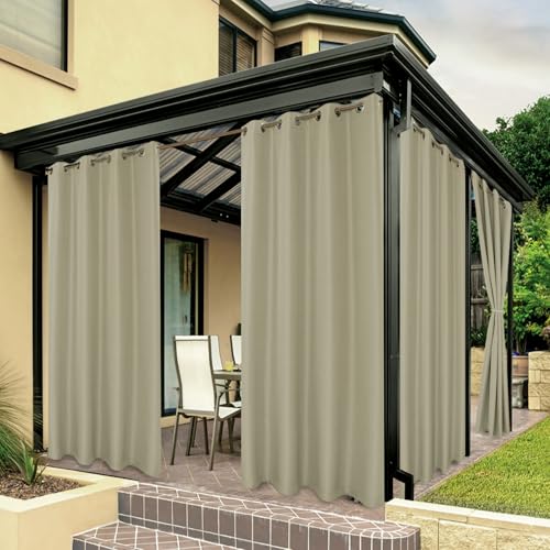 BONZER Outdoor Curtains 84x120