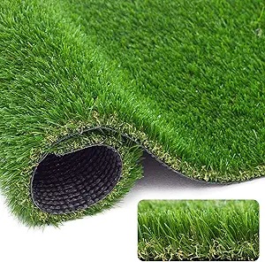 1.38" Artificial Turf Grass,13FT x 57FT Fake Grass Rug Indoor Outdoor,Realistic High-Density Durable Artificial Turf Carpet for Dogs Pets Garden Lawn Landscape