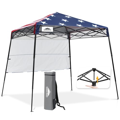 EAGLE PEAK 8x8 Pop Up Canopy (American Flag)
