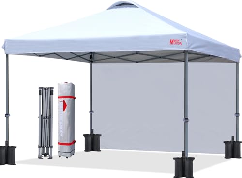MASTERCANOPY 12x12 Pop-up Canopy w/ Sidewall