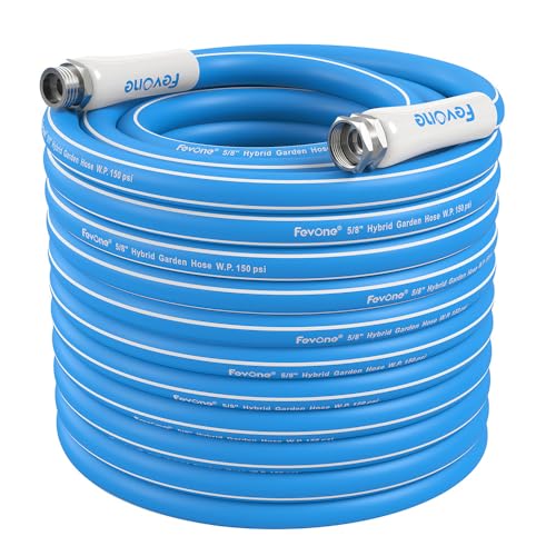 FEVONE 75ft Heavy Duty Garden Hose