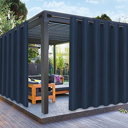 PureFit Outdoor Curtains (Navy Blue)