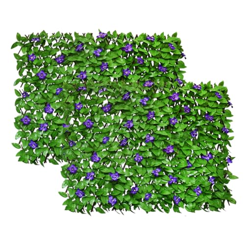 LANDGARDEN Expandable Faux Ivy Screen