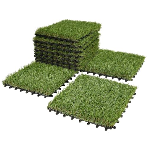 XLX TURF 12 Pc Interlocking Tiles