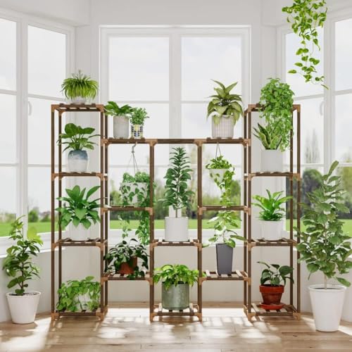 Bamworld Large Hanging Plant Stand