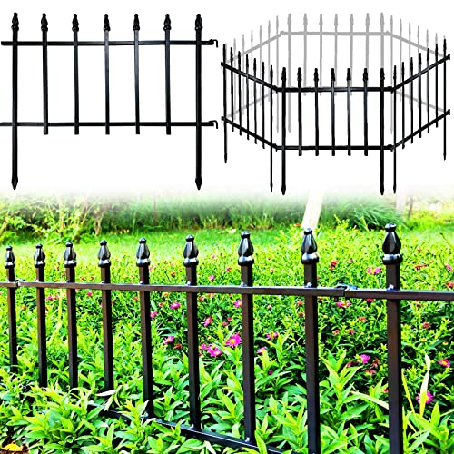 Metal Decorative Garden Fence 22" x 18" (5 Panels)